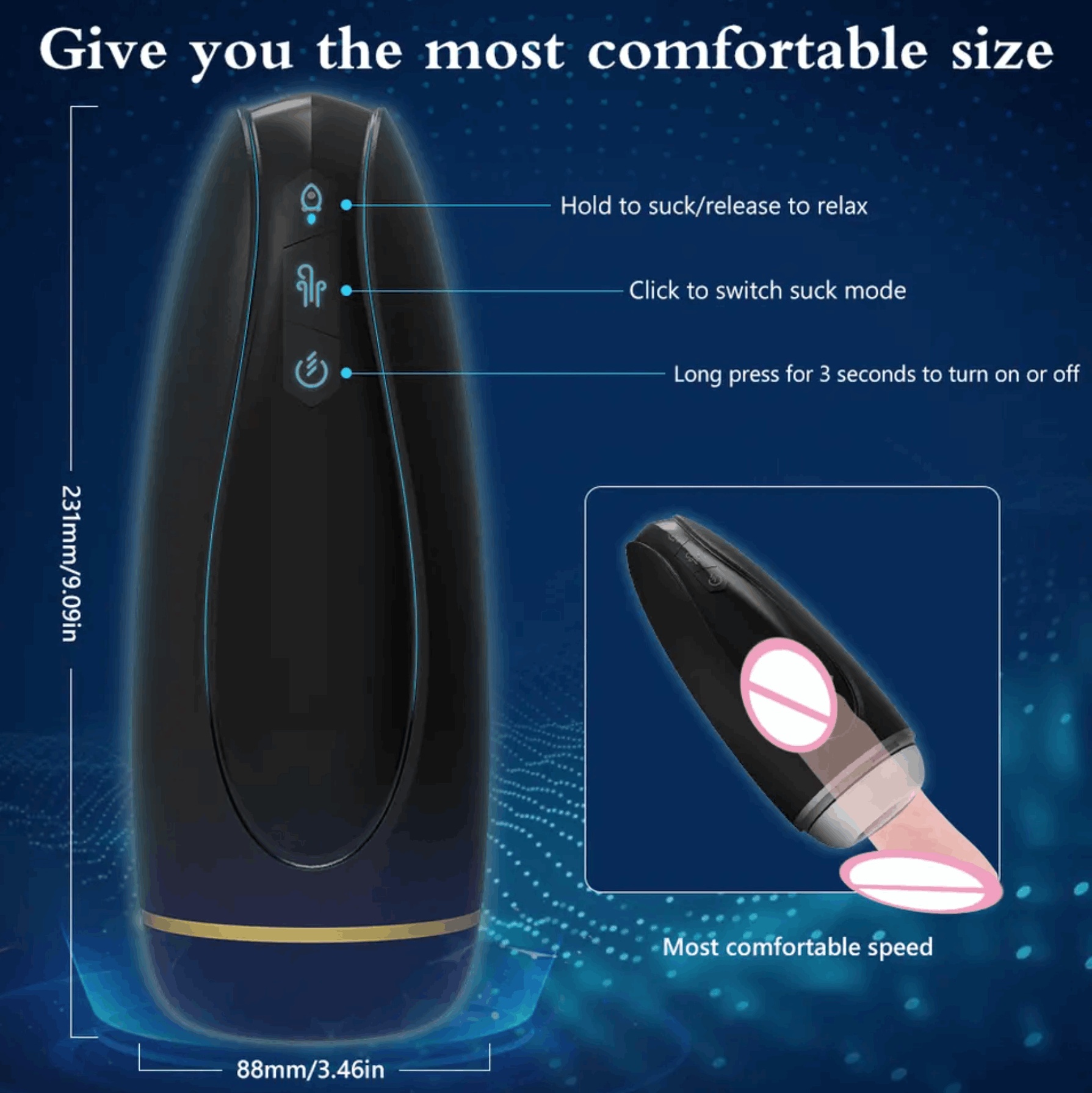 SpiriTouch Personal Massager for Men Self Relaxation